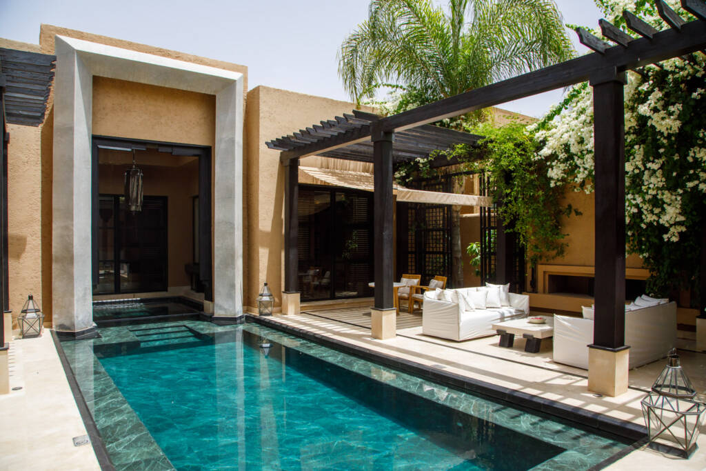 Site inspection at the Mandarin Oriental Marrakech by Morocco Luxury Highlights team, ensuring the perfect luxury experience for clients