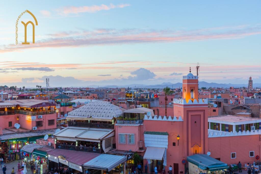 Arrival in Marrakech