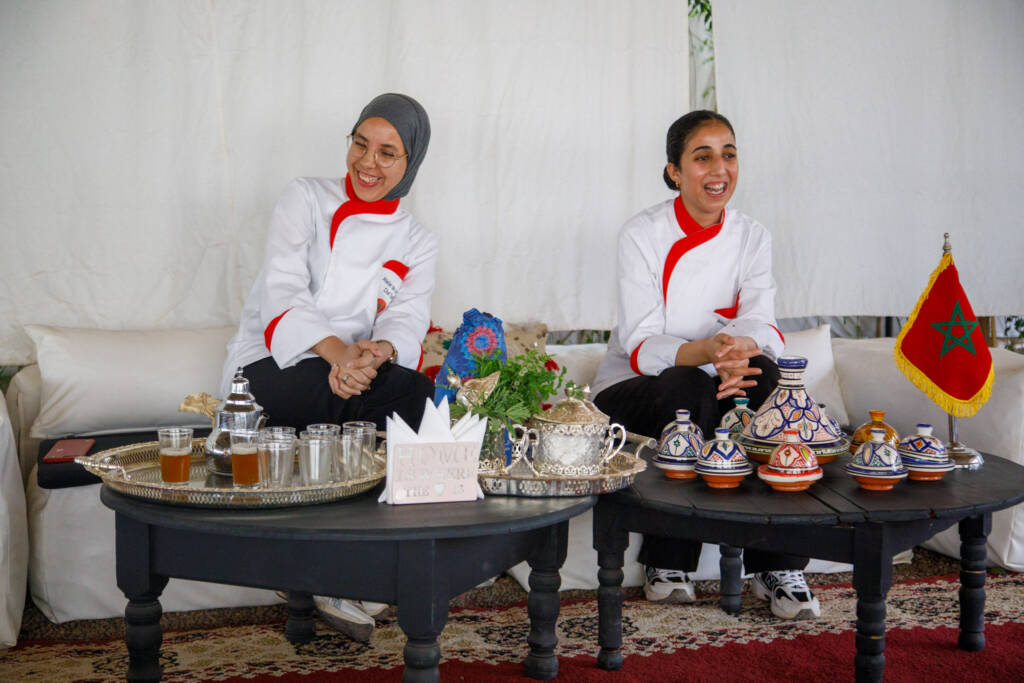 family experiences Morocco - cooking in bio Farm