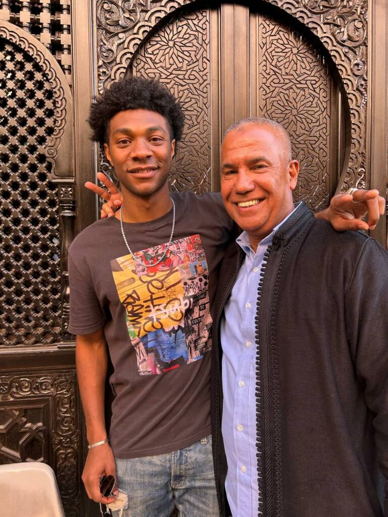 Jonathan Davis exploring Morocco with Morocco Luxury Highlights, guided tour through Marrakech’s medina and Atlas Mountains