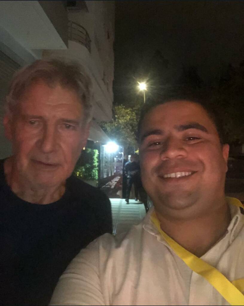 Harrison Ford during a private Moroccan adventure, including secure transportation, luxury accommodations, and guided cultural experiences