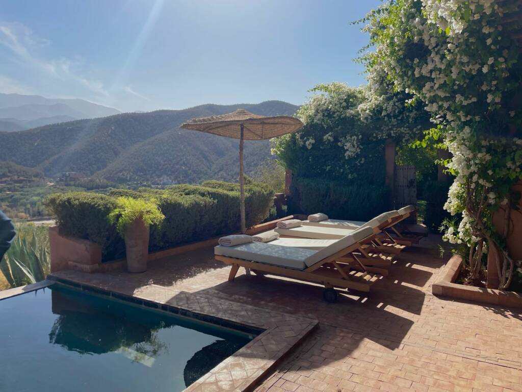 Olinto luxury hotel in the Atlas Mountains, Morocco
