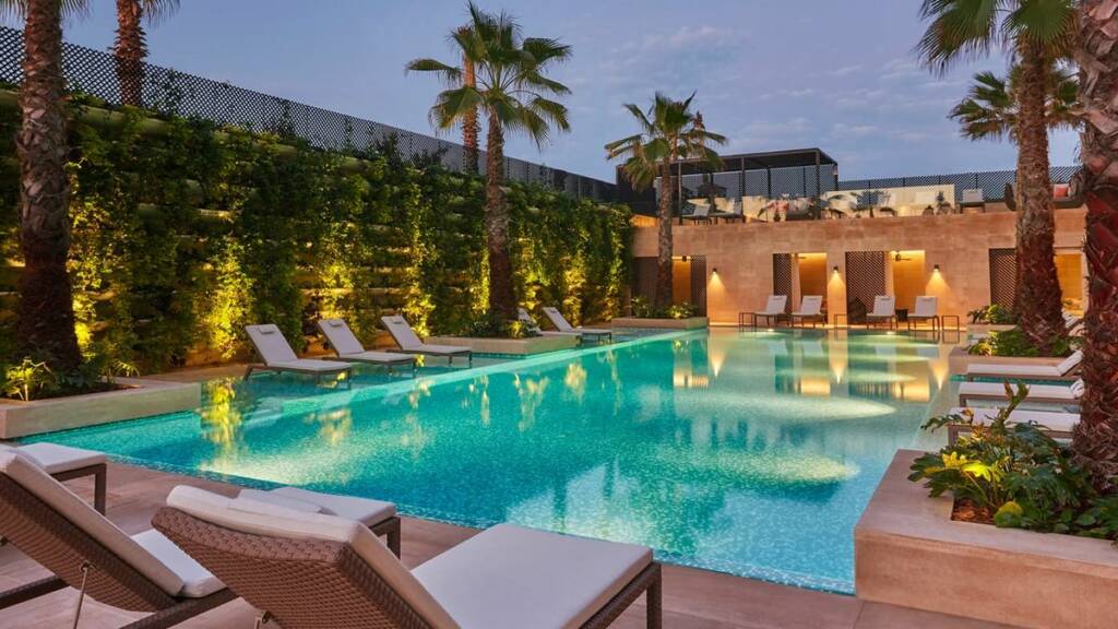 modern exterior Four Seasons Casablanca Morocco