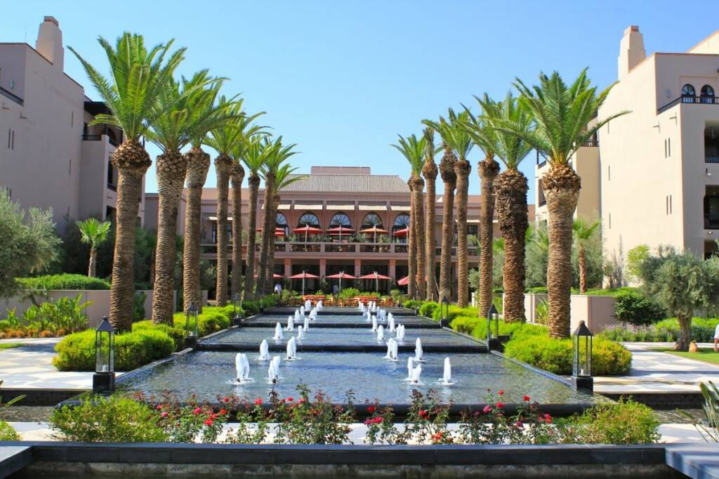 Four Seasons Resort Marrakech luxury gardens Morocco
