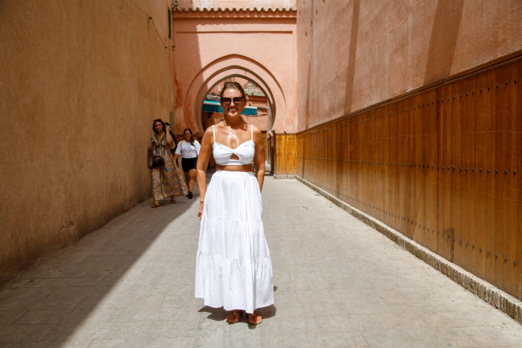 Marrakech Medina streets showing why Morocco is safe to visit for travelers