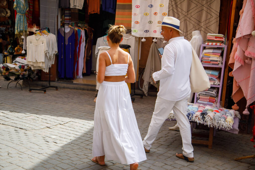 Discover the art of shopping in Marrakech with a private personal shopper guiding you through the hidden gems of the medina. From handcrafted treasures to exclusive boutiques, enjoy a seamless and authentic luxury shopping experience in Morocco.